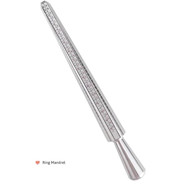 Ring Sizer Measuring Tool Set, Ring Gauges with Finger Sizer MandrelRing Sizer - Picture 2 of 7